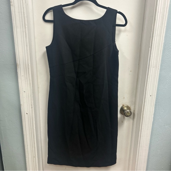 Giorgio Armani Italy Black Sleeveless Knee Length Dress Size 6 - Picture 1 of 4